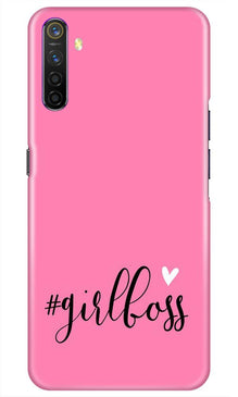 Girl Boss Pink Mobile Back Case for Realme X2 (Design - 269)
