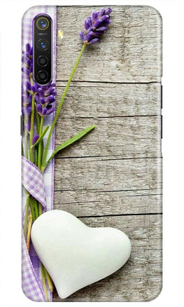 White Heart Case for Realme X2 (Design No. 298)