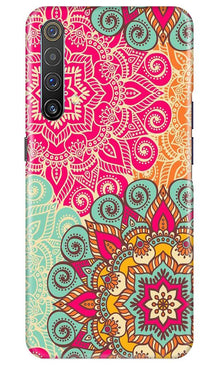 Rangoli art Mobile Back Case for Realme X3 (Design - 6)