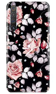 Pink rose Mobile Back Case for Realme X3 (Design - 12)