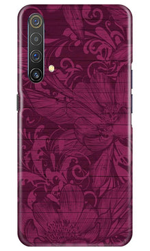 Purple Backround Mobile Back Case for Realme X3 (Design - 22)