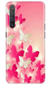 White Pick Butterflies Case for Realme X3