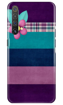 Purple Blue Mobile Back Case for Realme X3 (Design - 37)
