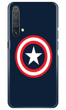 Captain America Mobile Back Case for Realme X3 (Design - 42)