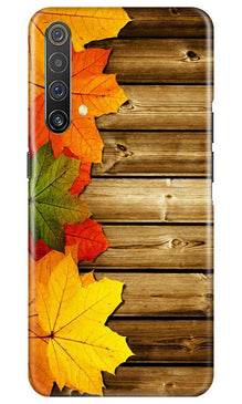 Wooden look3 Mobile Back Case for Realme X3 (Design - 61)