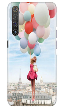 Girl with Baloon Mobile Back Case for Realme X3 (Design - 84)
