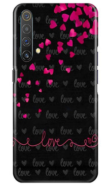 Love in Air Mobile Back Case for Realme X3 (Design - 89)