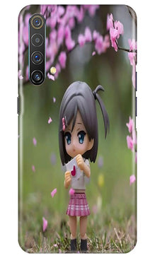 Cute Girl Mobile Back Case for Realme X3 (Design - 92)