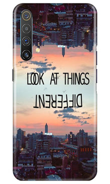 Look at things different Mobile Back Case for Realme X3 (Design - 99)
