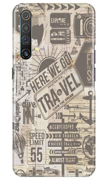 Travel Mobile Back Case for Realme X3  (Design - 104)