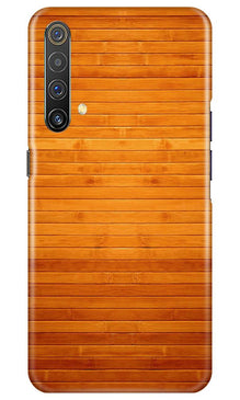 Wooden Look Mobile Back Case for Realme X3  (Design - 111)