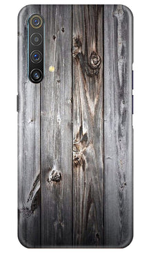 Wooden Look Mobile Back Case for Realme X3  (Design - 114)
