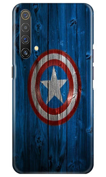 Captain America Superhero Mobile Back Case for Realme X3  (Design - 118)