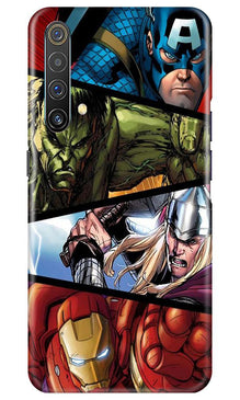 Avengers Superhero Mobile Back Case for Realme X3  (Design - 124)