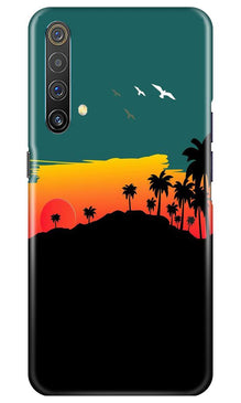 Sky Trees Mobile Back Case for Realme X3 (Design - 191)