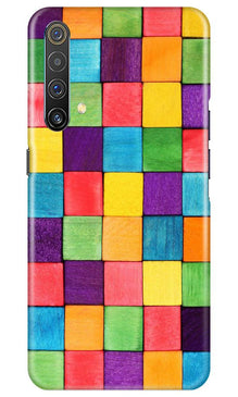 Colorful Square Mobile Back Case for Realme X3 (Design - 218)