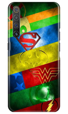 Superheros Logo Mobile Back Case for Realme X3 (Design - 251)