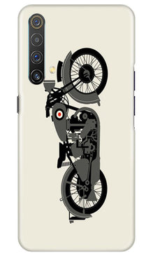 MotorCycle Mobile Back Case for Realme X3 (Design - 259)