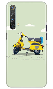 Vintage Scooter Mobile Back Case for Realme X3 (Design - 260)