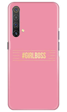 Girl Boss Pink Mobile Back Case for Realme X3 (Design - 263)