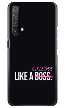 Like a Girl Boss Mobile Back Case for Realme X3 (Design - 265)