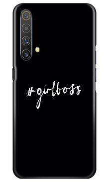 #GirlBoss Mobile Back Case for Realme X3 (Design - 266)