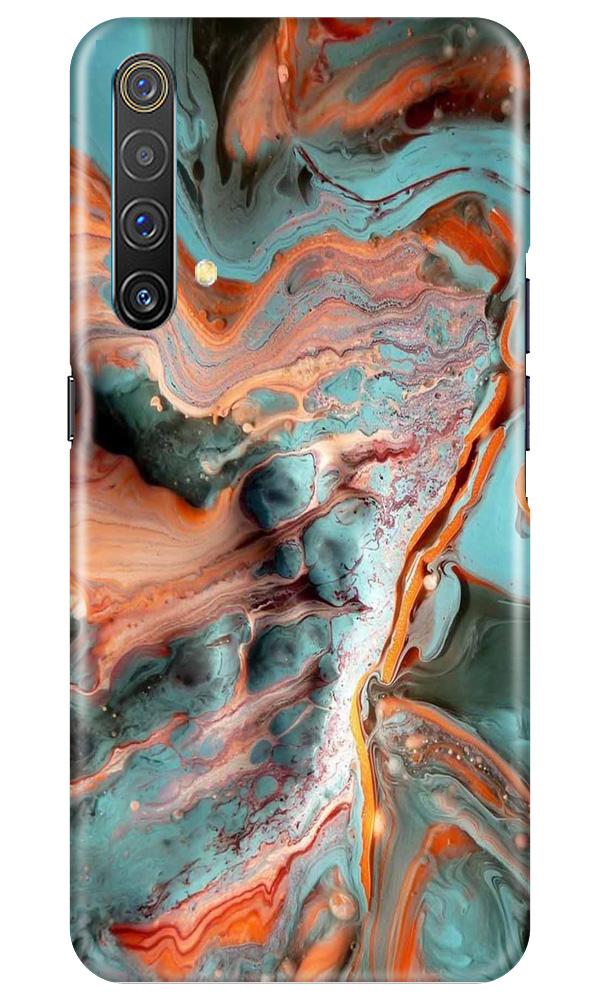 Marble Texture Mobile Back Case for Realme X3(Design - 309)
