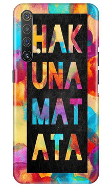 Hakuna Matata Mobile Back Case for Realme X3  (Design - 323)