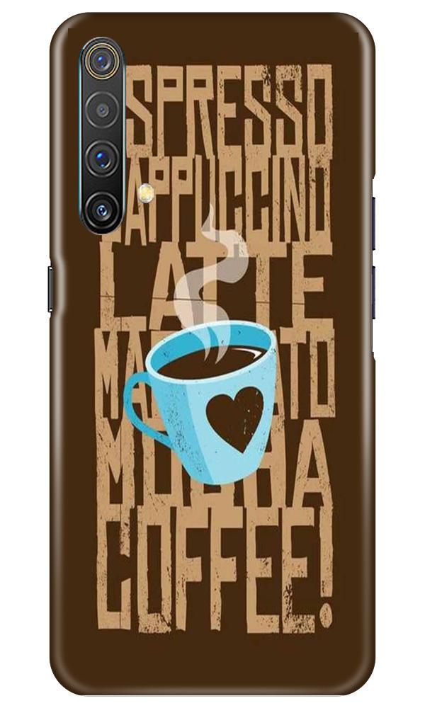 Love Coffee Mobile Back Case for Realme X3  (Design - 351)