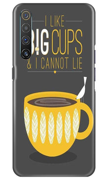 Big Cups Coffee Mobile Back Case for Realme X3  (Design - 352)