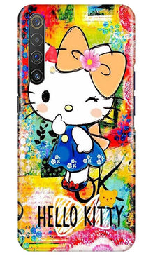 Hello Kitty Mobile Back Case for Realme X3  (Design - 362)