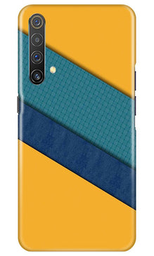 Diagonal Pattern Mobile Back Case for Realme X3  (Design - 370)