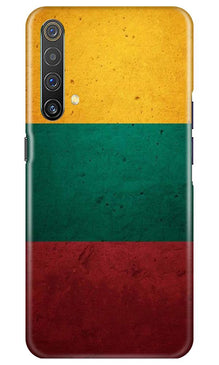 Color Pattern Mobile Back Case for Realme X3  (Design - 374)