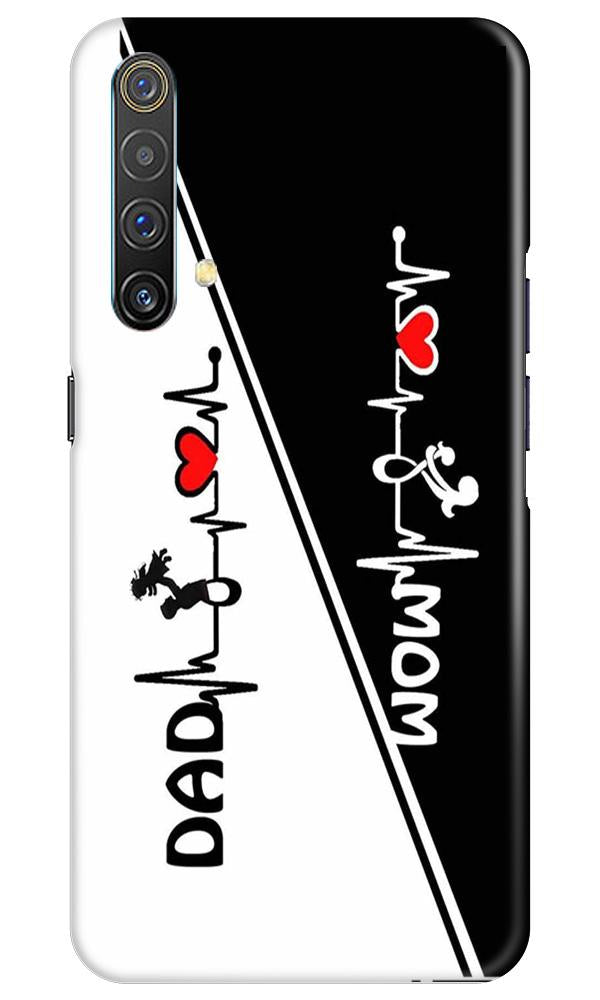 Love Mom Dad Mobile Back Case for Realme X3  (Design - 385)