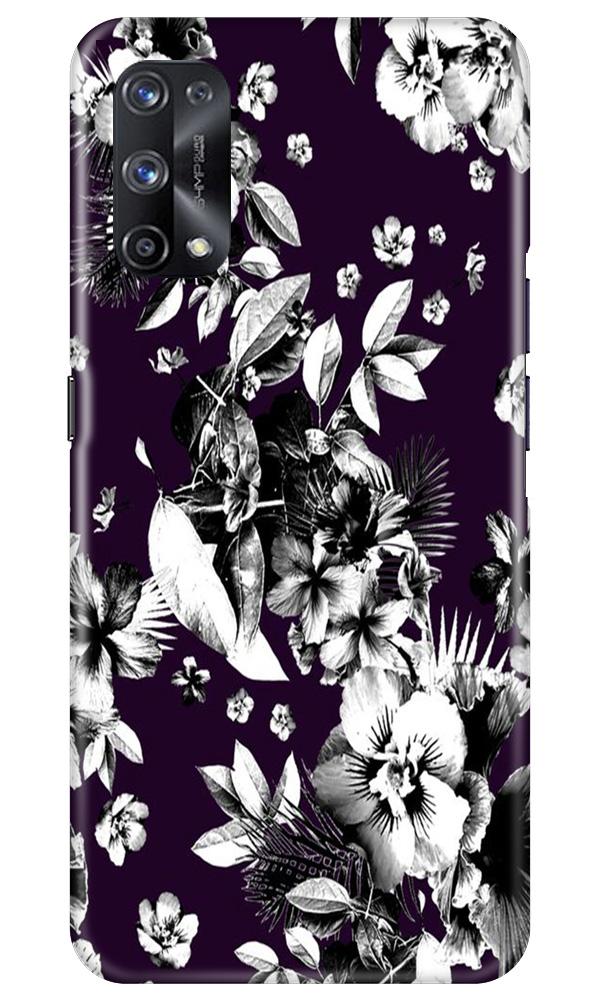 white flowers Case for Realme X7 Pro