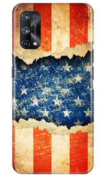 United Kingdom Mobile Back Case for Realme X7 (Design - 52)