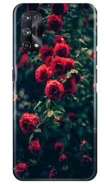 Red Rose Mobile Back Case for Realme X7 (Design - 66)