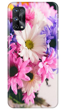 Coloful Daisy Mobile Back Case for Realme X7 Pro (Design - 73)