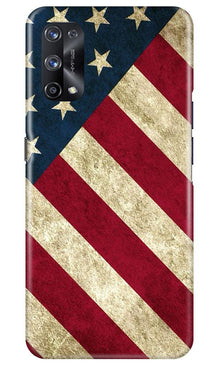 America Mobile Back Case for Realme X7 (Design - 79)