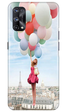 Girl with Baloon Mobile Back Case for Realme X7 Pro (Design - 84)