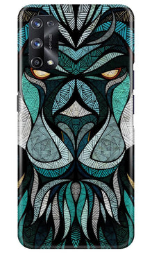 Lion Mobile Back Case for Realme X7 Pro (Design - 97)