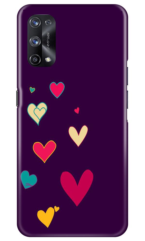 Purple Background Case for Realme X7  (Design - 107)