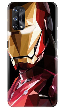 Iron Man Superhero Mobile Back Case for Realme X7 Pro  (Design - 122)