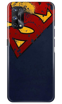 Superman Superhero Mobile Back Case for Realme X7  (Design - 125)