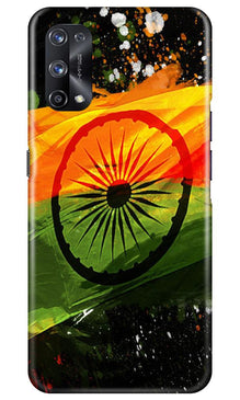 Indian Flag Mobile Back Case for Realme X7  (Design - 137)