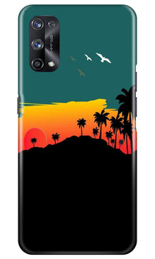 Sky Trees Mobile Back Case for Realme X7 Pro (Design - 191)