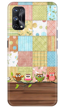 Owls Mobile Back Case for Realme X7 (Design - 202)