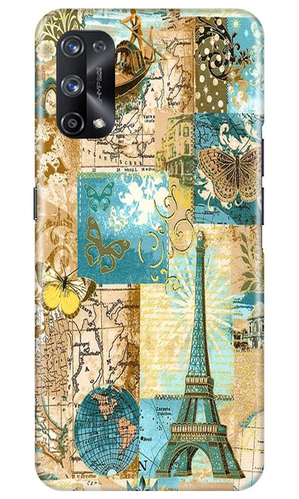 Travel Eiffel Tower Case for Realme X7 (Design No. 206)