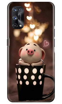 Cute Bunny Mobile Back Case for Realme X7 (Design - 213)