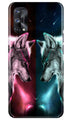 Wolf fight Case for Realme X7 Pro (Design No. 221)